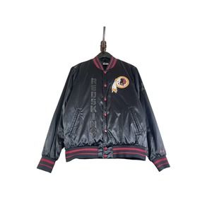 Nike Football NFL Washington Redskins Padded Satin Bomber Varsity Jacket Rare M